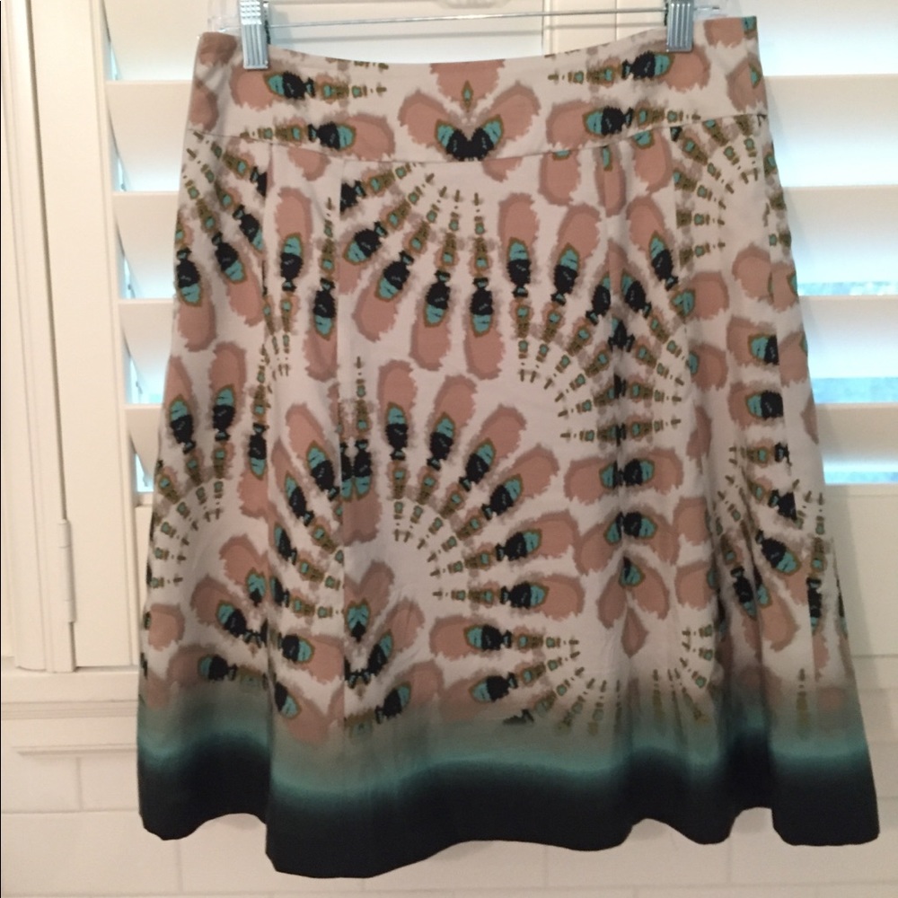 Lined Etc. silk skirt